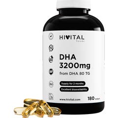 HIVITAL DHA 3200 mg 180 cáps blandas