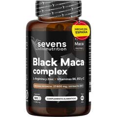 Sevens Nutrition Maca Noire L-Arginine Zinc Vit B6 B12 C 180caps