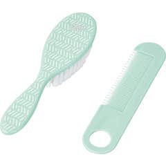 Saro Saro Brosse et peigne vert 1ud