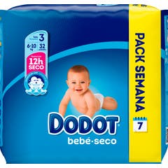 Couche Dodot T/3 4-10kg 32unds