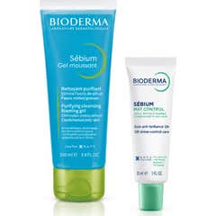 Bioderma Sébium Mat Control 30ml + Sébium Gel Espumoso 100ml