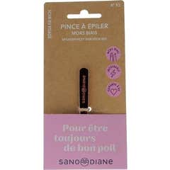 Sanodiane Pince à Épiler Biais 91 Rosa 1 Unité