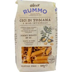 Rummo Penne Rigate N 66 Garbanzos Toscanos y Arroz Bio 300g