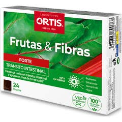 Ortis Fruits & Fibres Forte Transit Intestinal 24 Cubes