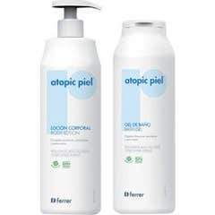 Atopic Piel Gel de bain 200 ml + Atopic Piel Lotion Corps 500 ml