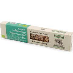 DeliCatalia Nougat aux Amandes et Sésame Bio avec Sel 165g