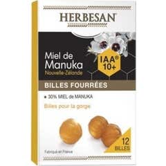 Herbesan Manuka Billes Miel Iaa10+ 12 Perlas