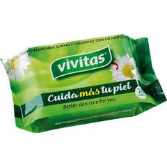 Vivitas Lingettes Humides 24uts