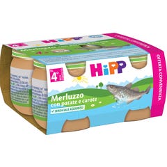 Hipp Omo Saumon/Vert 4X80G