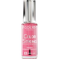 Poderm Vernis Color Strong Durcisseur Bois de Rose 8 ml