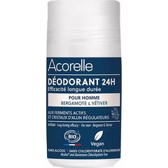 Acorelle Déodorant Roll-On 24H Homme 50 ml