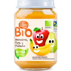 Mi Menu Bocaux 4 Fruits 4 Mois Bio 200g