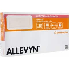 Allevyn Gentle Border Lite Pansements 10cmx20cm 10uts