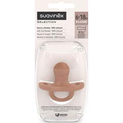 Suavinex Chupete Colour Essence Fisio 6-18m Orange 1ud