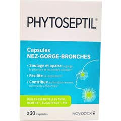 Novodex Phytoseptil Nez Gorge Bronches 30 Capsules