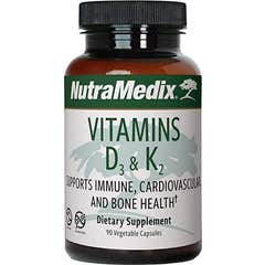 NutraMedix Vitamine D3 & K2 90caps