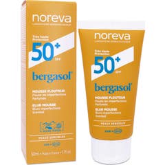 Bergasol Mousse Flouteur Spf50 50ml