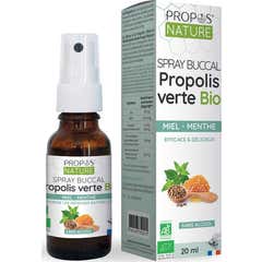 Propos'Nature Spray Buccal Propolis Verte Miel Menthe Bio 20 ml