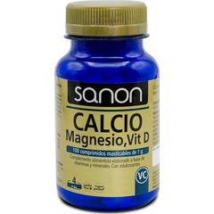 Sanon Calcium et Vitamine D3 100 comprimés