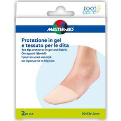 Master-Aid Foot Care Protecteur In Gel Tissu Doigt 2uts