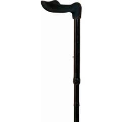 García 1880 Canne pliante noire anatomique main gauche 1 ud