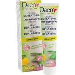 Daen Crème Dépilatoire Aloe Vera & Citron Peau Normale 125ml