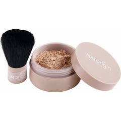 Natorigin Fond de Teint Poudre Bio 5g 13P Beige + Pinceau Kabuki