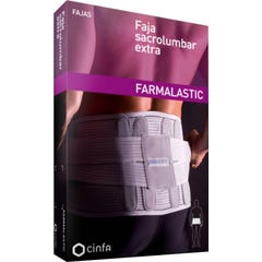 Farmalastic sacrolumbar extra grey girdle T-4 1 pc