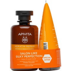 Apivita Pack Keratin Repair Shampooing + Après-Shampooing