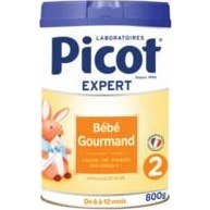 Picot Lait Expert Bébé Gourmand 2 800g