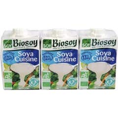 Crème de soja Bio Cuisine Bio 3x200ml