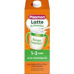 Plasmon Lait de Croissance Sans Lactose 1-3 Ans 1L