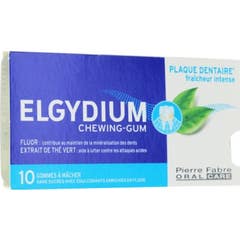 Elgydium Gommes à Mâcher Sans Sucres Fraîcheur Intense 10unts