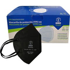 EMO Masque FFP2 NR Noir 10 Unités