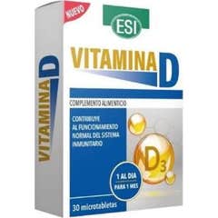 ESI Vitamine D 30 comprimés ESI Vitamine D 30 comprimés