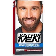 Just For Men Teinture pour Moustache et Barbe Brun Foncé 28g