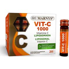 Marnys Vit-C 1000 Vitamine C Liposomada 20 Flacons Marnys Vit-C 1000 Vitamine C Liposomada 20 Flacons