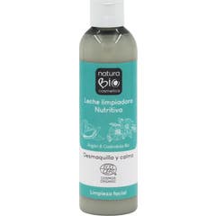 Naturabio Cosmetics Lait Nettoyante Argan-Calendula 200 ml