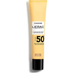 Lierac Sunissime BB Fluide Protecteur SPF50 avec couleur dorée 40ml Lierac Sunissime BB Fluide Protecteur SPF50 avec couleur dorée 40ml