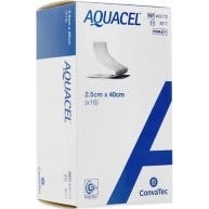 Convatec Aquacel Pansement Hydrofibre 2,5x40cm 16unts