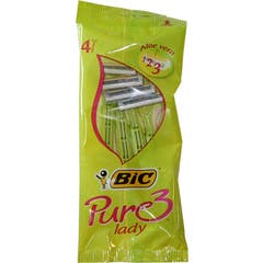 Bic Pure Lady Maquinilla Afeitar 3/4 4uds