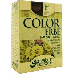 Color Erbe Teinture Végétale Sans Ammoniaque 15 Acajou 135ml