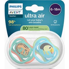Philips Avent Ultra Air Deco 6-18M Toucan Leopard 2uts