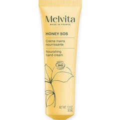 Melvita Honey SOS Crème Mains Nourrissante 30 ml