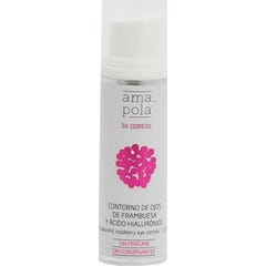 Amapola Biocosmetics Contour des Yeux Framboise et Acide Hyalur 10ml