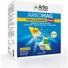 Arkopharma Arkomag Triple Magnésium Forte 20 Sachets
