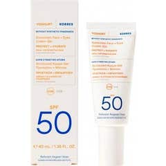 Korres Yogur Facial & Ojos Crema Gel SPF50 40ml