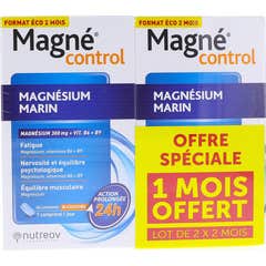 Nutreov Magné Control Magnésium Marin 2x60 Comprimés