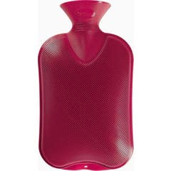 Fashy Bouillotte à Eau striée Rouge 2L