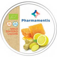 Pharmamentis Caramelos Bio Miel Jengibre Limón 50g